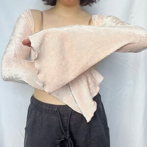 Urban Outfitter Out From Under extra small bell sleeve crop top